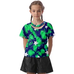 Space Odyssey  Kids  Front Cut Tee