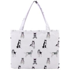 Husky Dogs Mini Tote Bag by SychEva