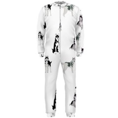 Husky Dogs Onepiece Jumpsuit (men)  by SychEva