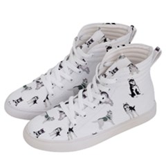 Husky Dogs Men s Hi-top Skate Sneakers by SychEva