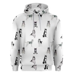 Husky Dogs Men s Overhead Hoodie by SychEva