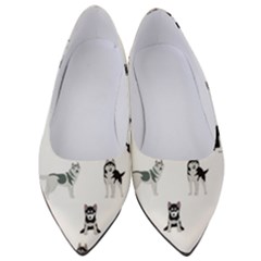 Husky Dogs Women s Low Heels by SychEva