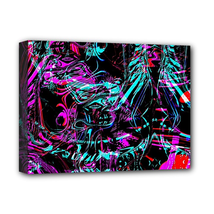 Reptilian Scream Deluxe Canvas 16  x 12  (Stretched) 