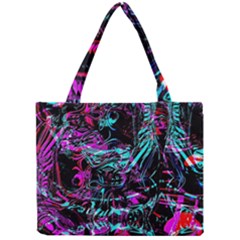 Reptilian Scream Mini Tote Bag by MRNStudios