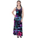 Reptilian Scream Sleeveless Velour Maxi Dress View1