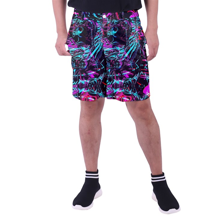 Reptilian Scream Men s Pocket Shorts