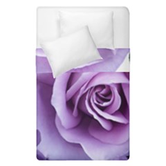 Roses-violets-flowers-arrangement Duvet Cover Double Side (single Size) by Pakrebo