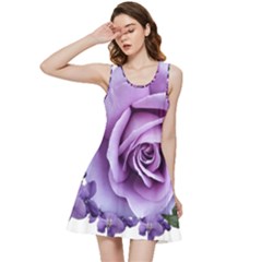 Roses-violets-flowers-arrangement Inside Out Racerback Dress by Pakrebo