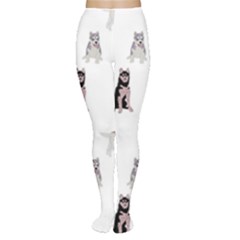 Husky Dogs With Sparkles Tights by SychEva