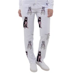 Husky Dogs With Sparkles Women s Casual Pants