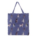 Husky Dogs With Sparkles Grocery Tote Bag View2