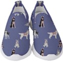 Husky Dogs With Sparkles Kids  Slip On Sneakers View1