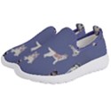 Husky Dogs With Sparkles Kids  Slip On Sneakers View2