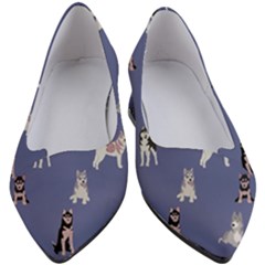 Husky Dogs With Sparkles Women s Block Heels  by SychEva