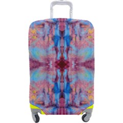 Burgundy Repeats Luggage Cover (large)