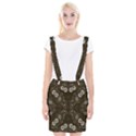 Folk flowers print Floral pattern Ethnic art Braces Suspender Skirt View1