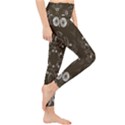 Folk flowers print Floral pattern Ethnic art Lightweight Velour Classic Yoga Leggings View4