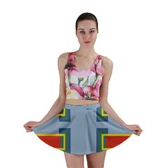 Abstract Pattern Geometric Backgrounds   Mini Skirt by Eskimos