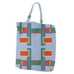 Abstract Pattern Geometric Backgrounds   Giant Grocery Tote by Eskimos