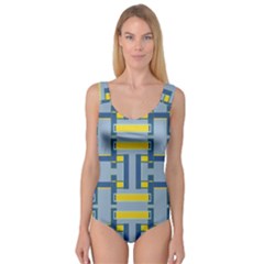 Abstract Pattern Geometric Backgrounds   Princess Tank Leotard  by Eskimos