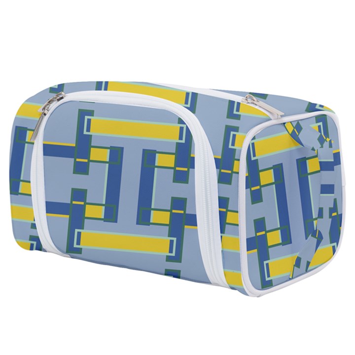 Abstract pattern geometric backgrounds   Toiletries Pouch