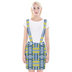 Abstract Pattern Geometric Backgrounds   Braces Suspender Skirt by Eskimos