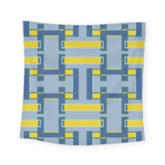 Abstract Pattern Geometric Backgrounds   Square Tapestry (small) by Eskimos