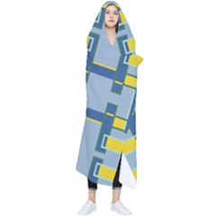 Abstract Pattern Geometric Backgrounds   Wearable Blanket by Eskimos