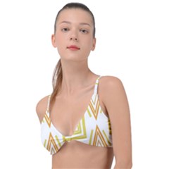 Abstract Pattern Geometric Backgrounds   Knot Up Bikini Top by Eskimos