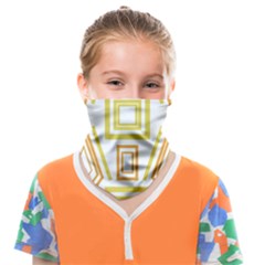 Abstract Pattern Geometric Backgrounds   Face Covering Bandana (kids) by Eskimos