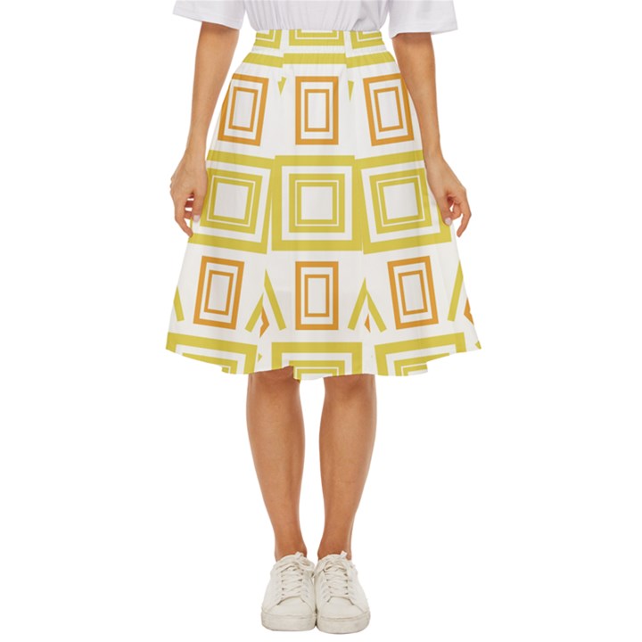 Abstract pattern geometric backgrounds   Classic Short Skirt