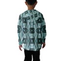 Abstract geometric design   geometric fantasy   Kids  Hooded Windbreaker View2