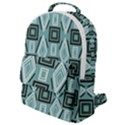 Abstract geometric design   geometric fantasy   Flap Pocket Backpack (Small) View1