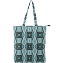 Abstract geometric design   geometric fantasy   Double Zip Up Tote Bag View1