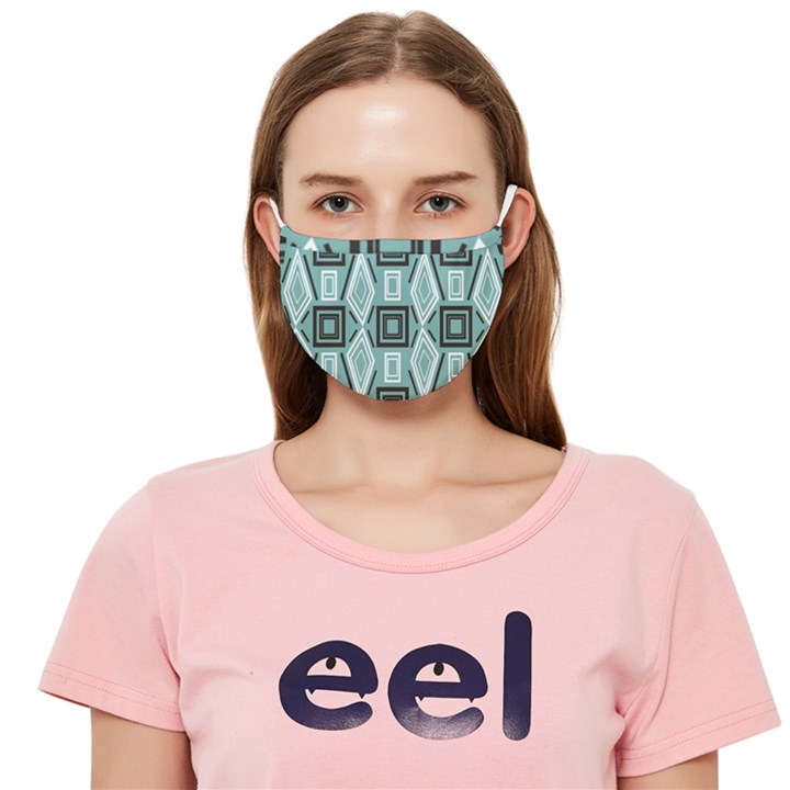 Abstract geometric design   geometric fantasy   Cloth Face Mask (Adult)