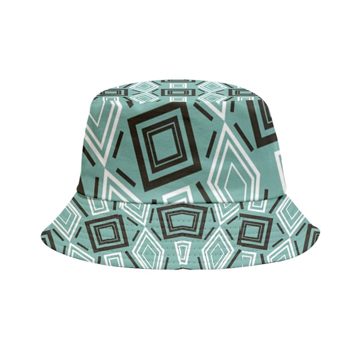 Abstract geometric design   geometric fantasy   Inside Out Bucket Hat