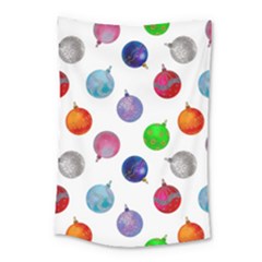 Christmas Balls Small Tapestry by SychEva