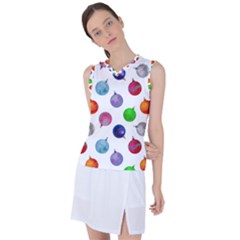 Christmas Balls Women s Sleeveless Sports Top by SychEva