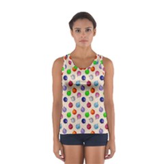 Christmas Balls Sport Tank Top  by SychEva