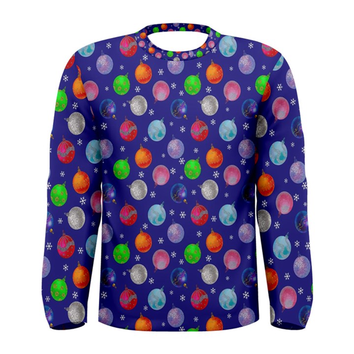 Christmas Balls Men s Long Sleeve Tee