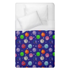 Christmas Balls Duvet Cover (single Size) by SychEva