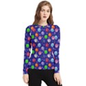 Christmas Balls Women s Long Sleeve Rash Guard View1