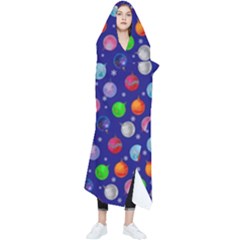 Christmas Balls Wearable Blanket by SychEva