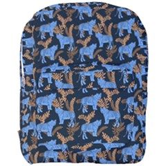 Blue Tigers Full Print Backpack by SychEva