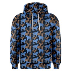 Blue Tigers Men s Overhead Hoodie by SychEva