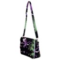 Octopus Black Shoulder Bag with Back Zipper View2