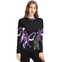 Octopus Black Women s Long Sleeve Rash Guard View1