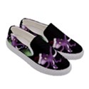 Octopus Black Women s Canvas Slip Ons View3