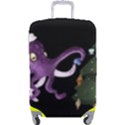 Octopus Black Luggage Cover (Large) View1