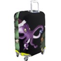 Octopus Black Luggage Cover (Large) View2